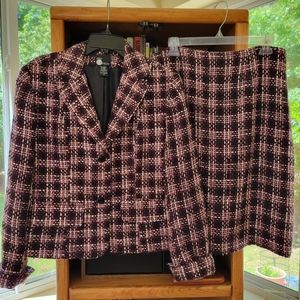 Jacket and skirt set